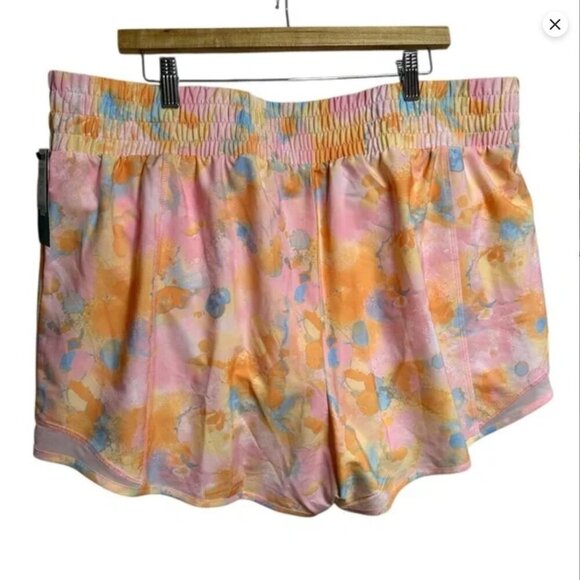 Ideology Women's 1X Active Printed Running Shorts Made for Macy's NWT Plus Size - Picture 3 of 7